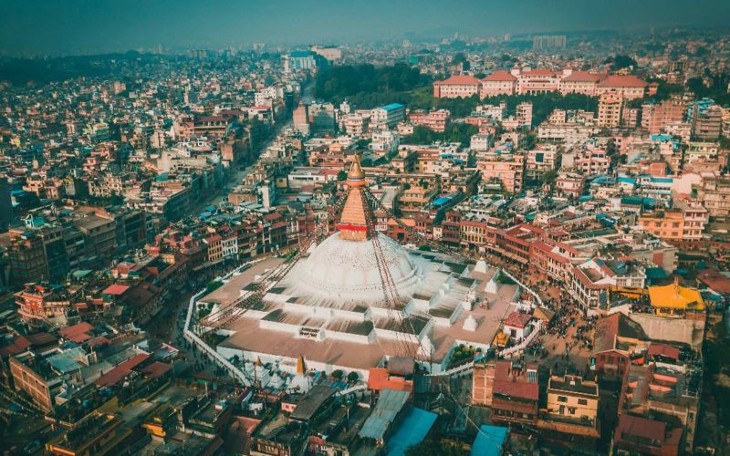 Budhanilkantha Temple Premises